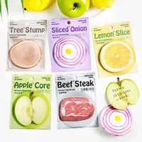 30 Pcs Cute Sticky Notes Fruits Kawaii Sticky Notes Fun Sticky Notes Cute Notepads Note Pads Self Stick Memo Pad 1
