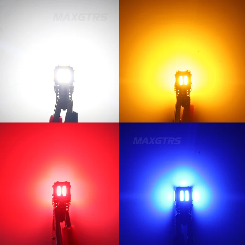 10X 168 194 W5W T10 LED  6000K Canbus  LED  ڵ ׸   ȣ  ȣ  12V