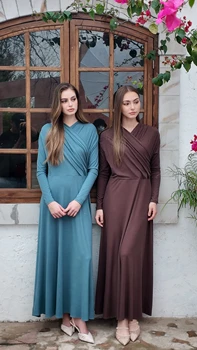 AS SS26 Flowy elegance wrap Maxi dress lightweight fabric flattering dressy woman clothes 1