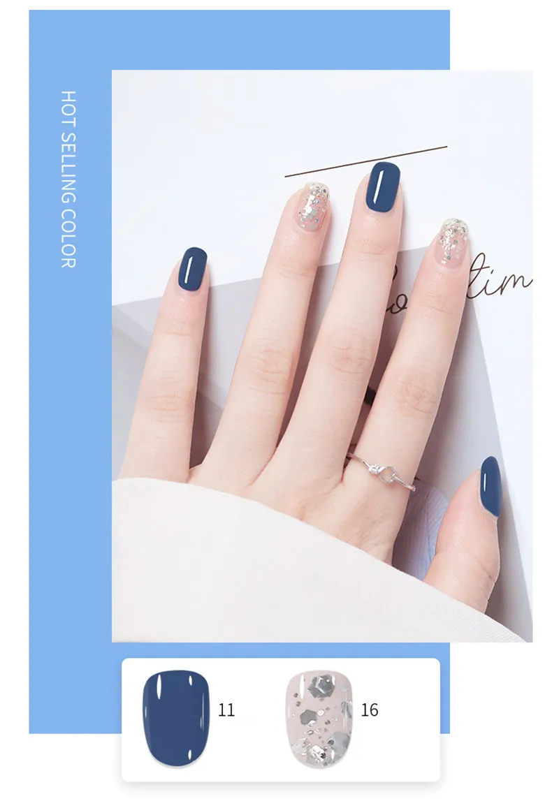 40 Colors Long Lasting Water Based Peelable Nail Polish Varnish_voghion.com
