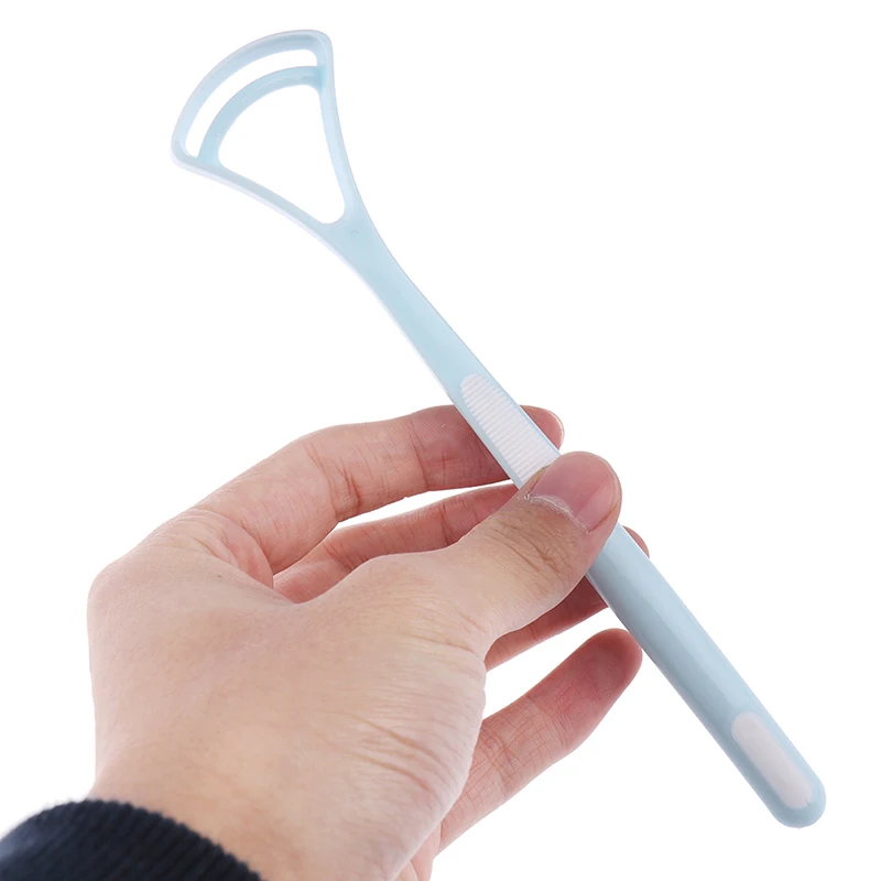 Tongue Cleaner Scraper Tongue Scraper Kids Gentle Bacteria Clean Set 2PCS tongue scraper