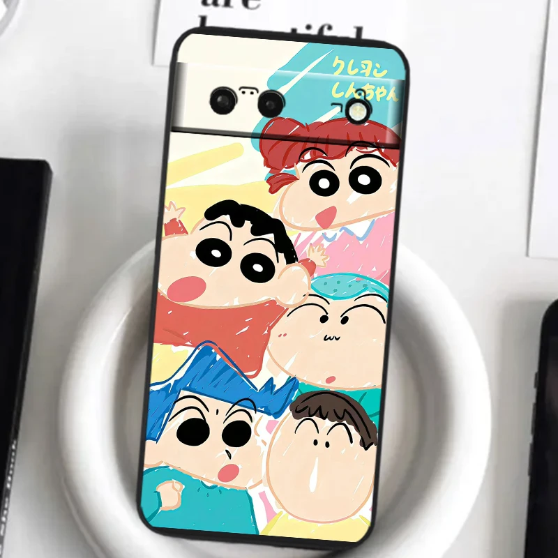 Crayon Shin Chan Cute Fashion For Google Pixel 8 7A 7 6A 6