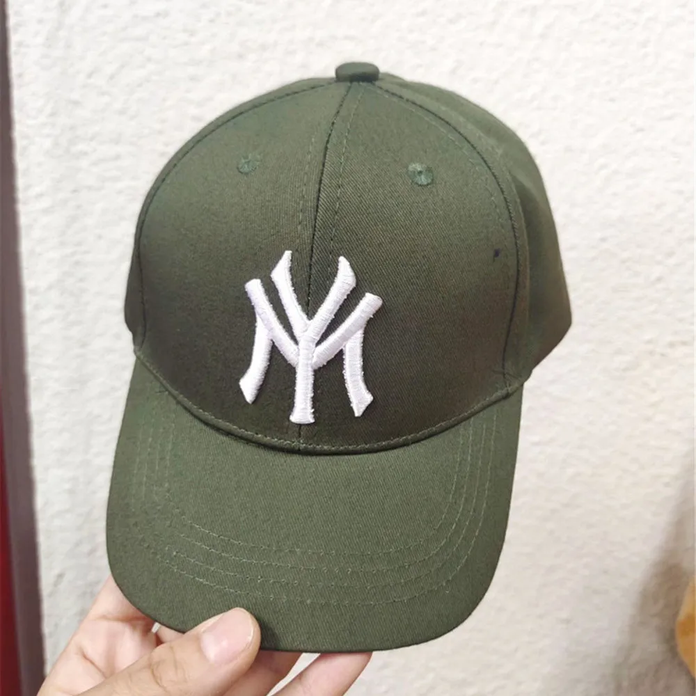 Baseball Caps Boys Girls Kids Children Cap Letter Embroidery Four Seasons Baseball Cap Popular Hip Hop Sun Hat
