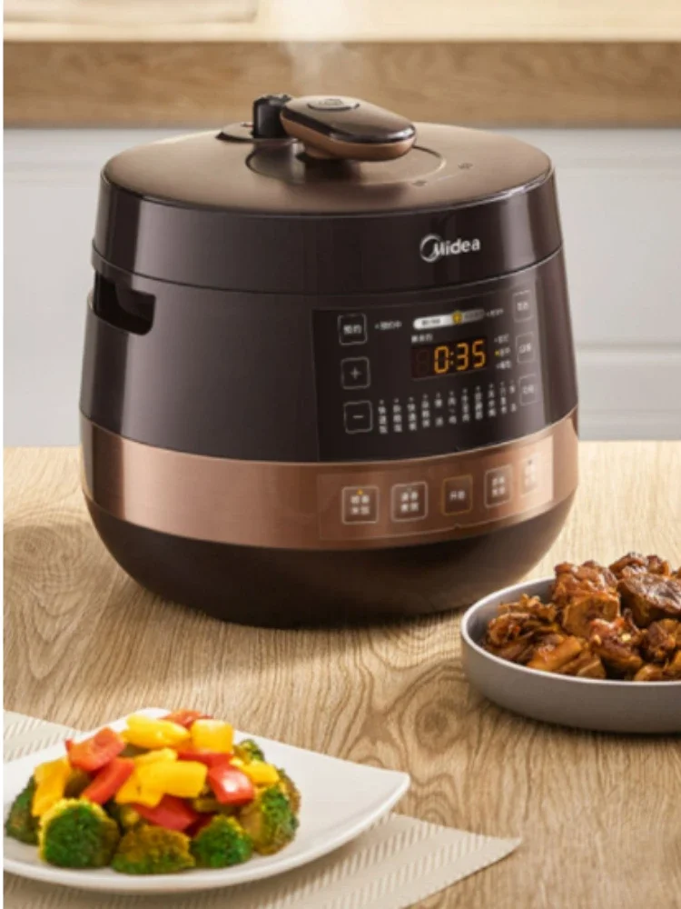 Pentola A Pressione Elettrica Per Uso Domestico Fornello Di Riso Ad Alta Pressione Intelligente Di Grande Capacità Fornello Elettrico Multifunzione