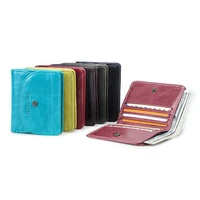 CONTACT'S Genuine Leather Short Wallets for Women Fashion Card Holder Money Clip Coin Purse Female Mini Wallet Women's Bag Purse - Image 6