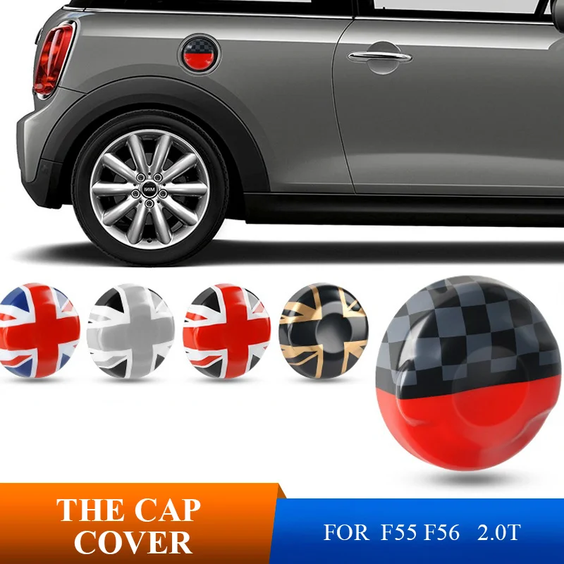 

1Pcs ABS Union Jack Special Size Car Fuel Tank Cover Decorative Shell Car Sticker Car Styling For M Coope rs F 55 F 56 2.0T