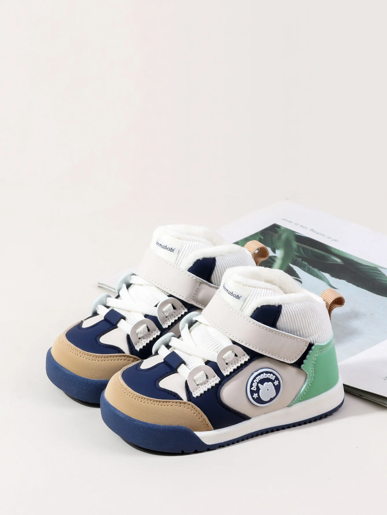 Heißer Verkauf BaBy Unisex First Walking Kleinkind Schuhe Mode Stil Fleece-gefüttert Design Für Winter Und Herbst 0-4 jahre Alt – Detail 8