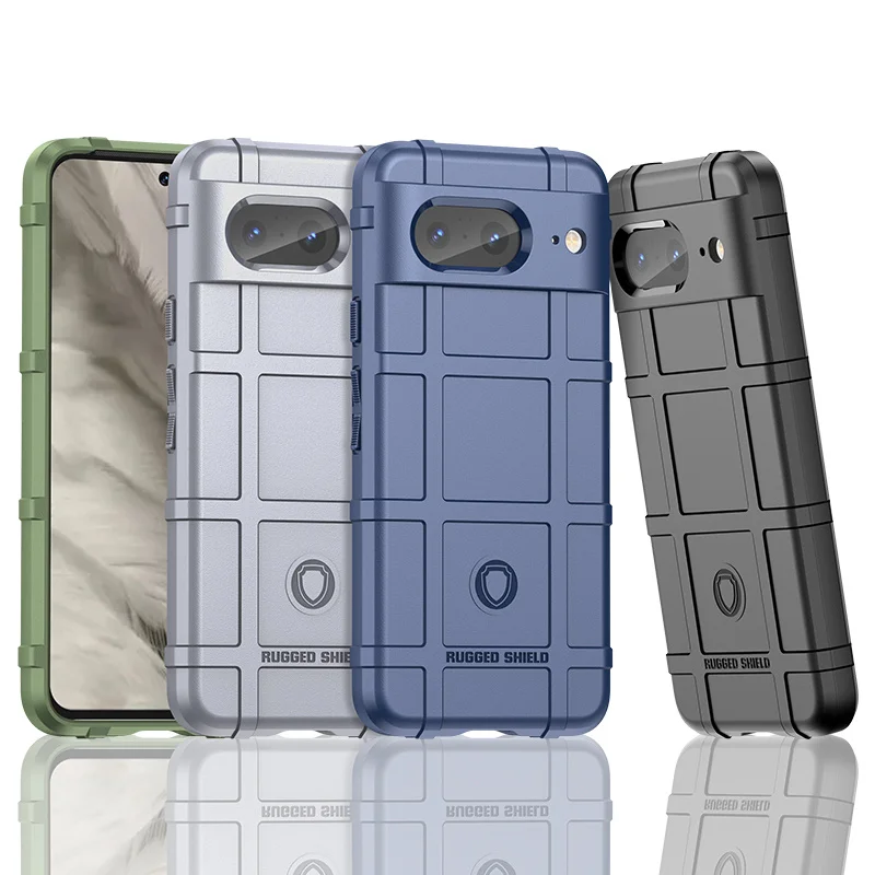 Pixel 8A Pixel8A Custodia Militare In Gomma Resistente Proteggi Coque Per Google Pixel 8A 8 Pro Cover Tpu Soft Fiber Matte Bettle Capa