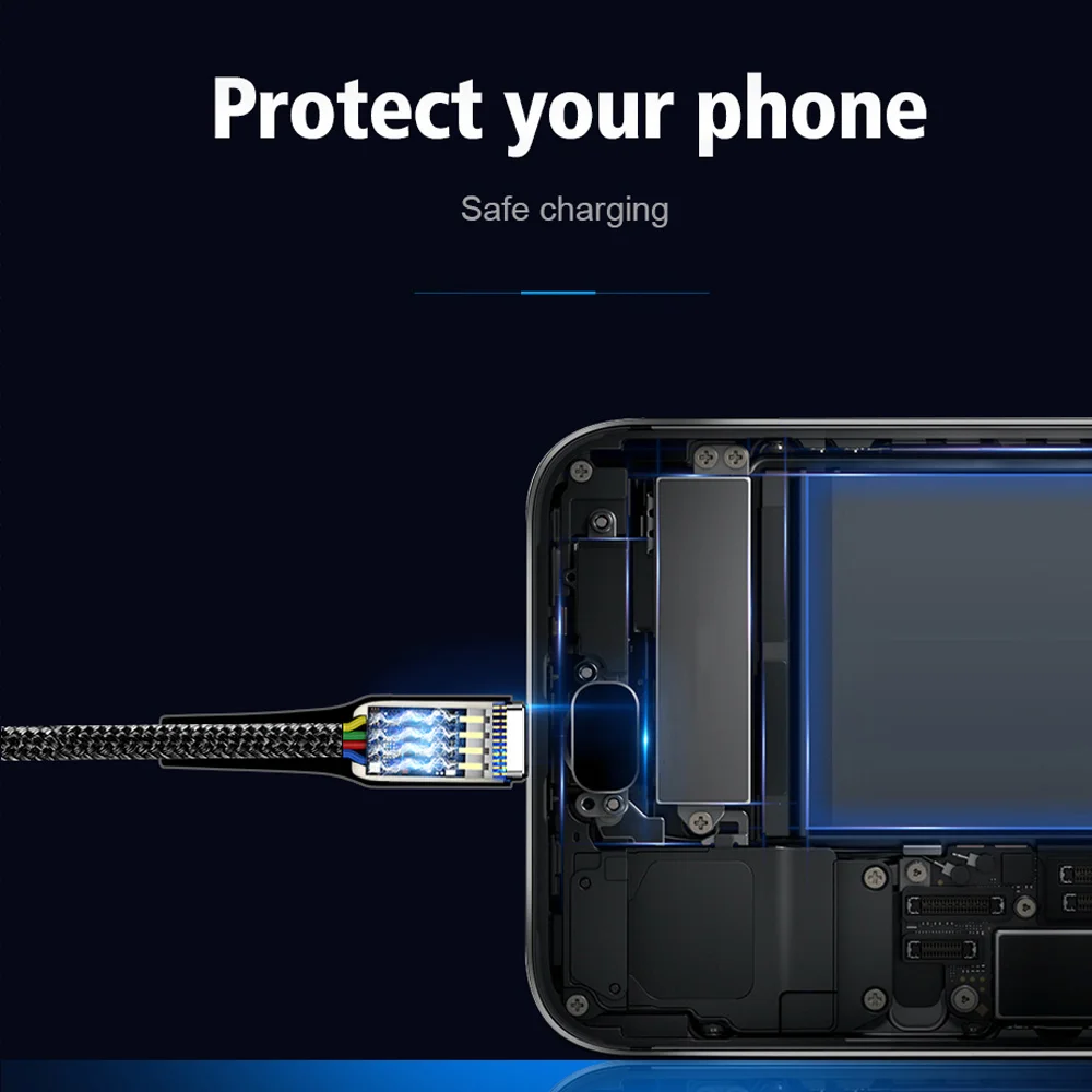 Versatile USB Type A to C Fast Charging Cable - Multiple Lengths Available