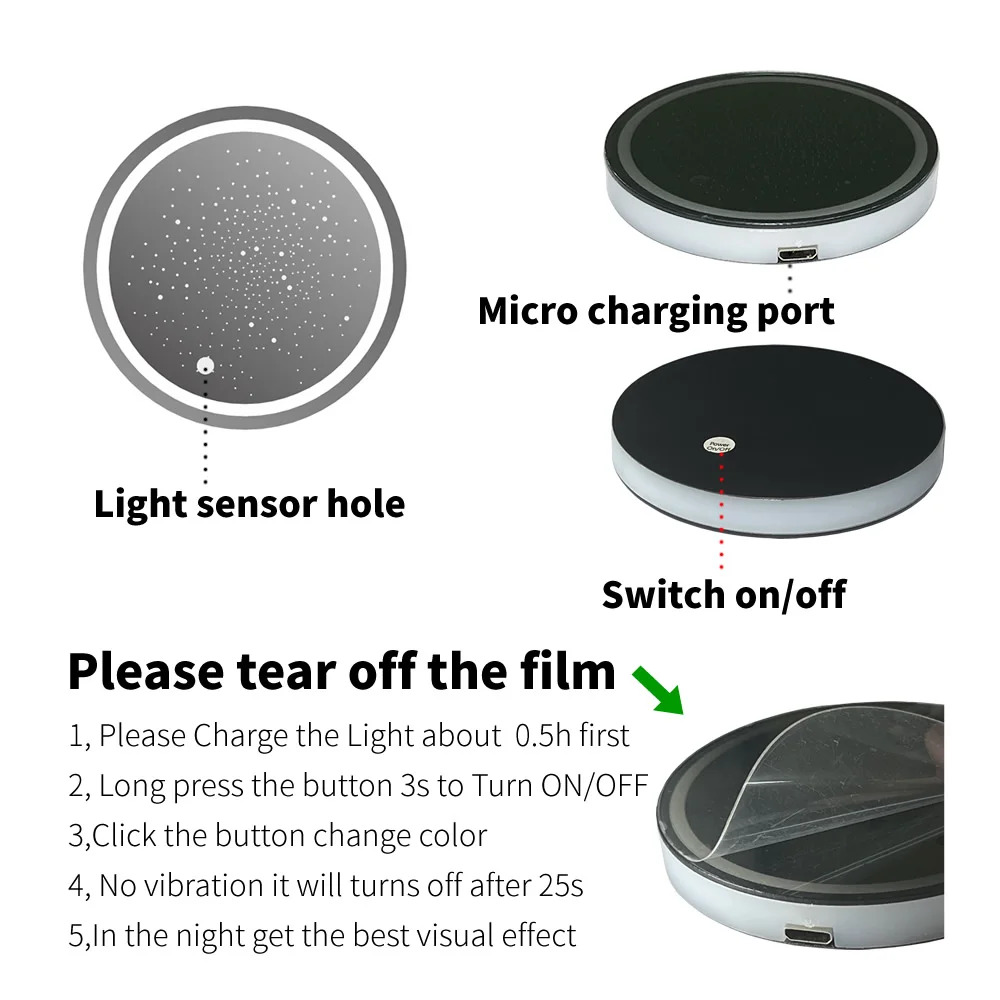 2X Auto Dome Led Bekerhouder Auto-interieur Lamp U 2X Auto Dome Led Bekerhouder Auto-interieur Lamp U