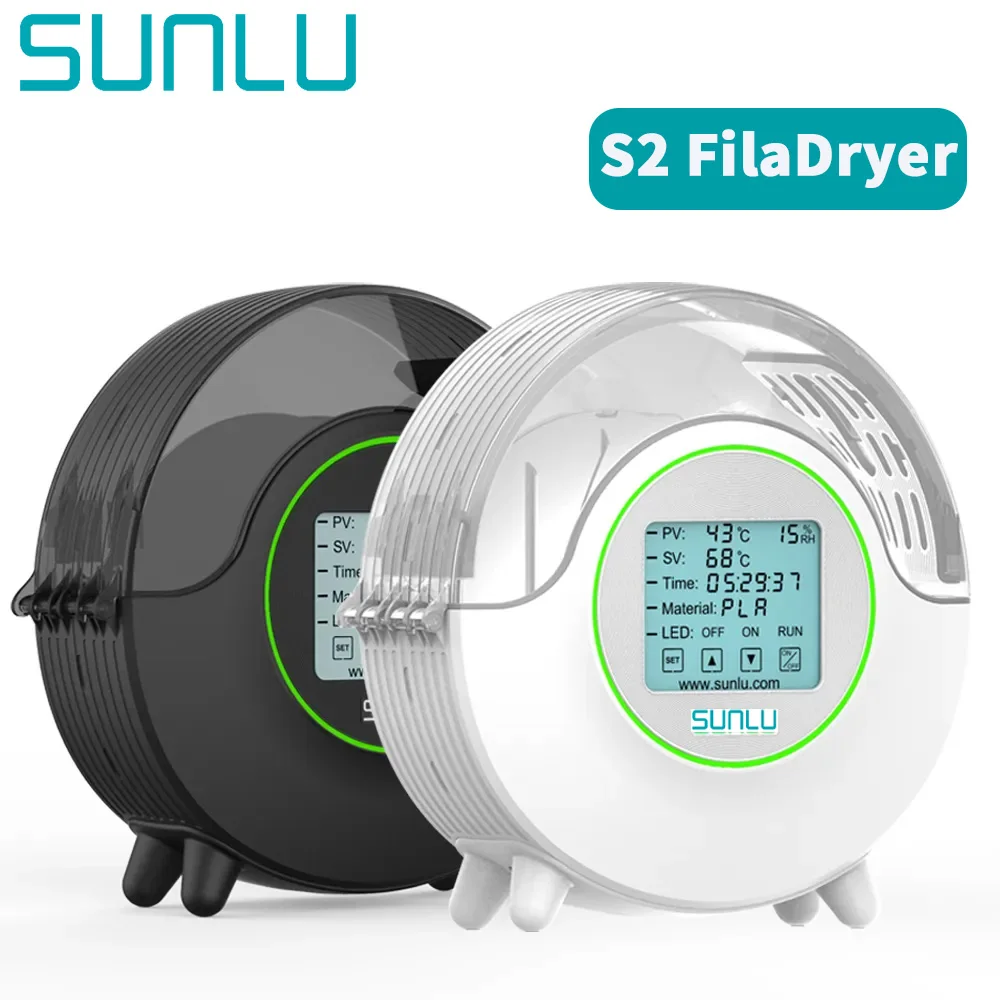 SUNLU 3D Filament Dryer Box S2 Storage Arid Machine FDM Accessories Parts Filament Holder Printer Mate FilaDryer S2 Fastshipping