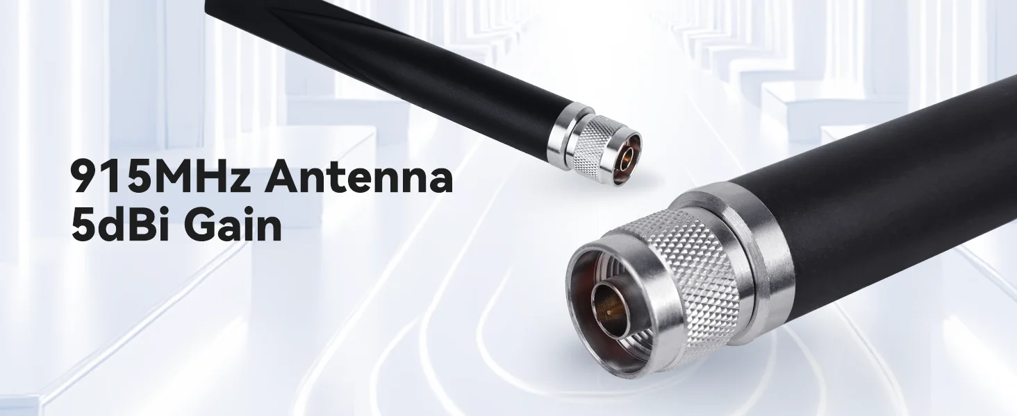 868MHz 915MHz Lora Antenna 5dBi Omni Outdoor N Male Connector 802.11ah for Mesht