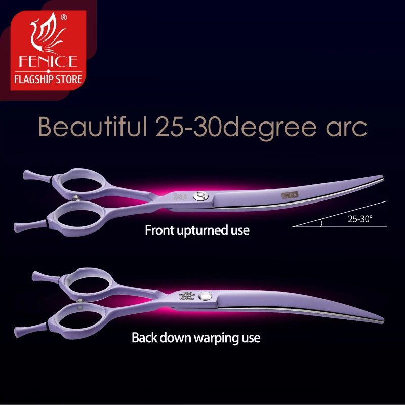 6.75 Super Curved Grooming Shears by