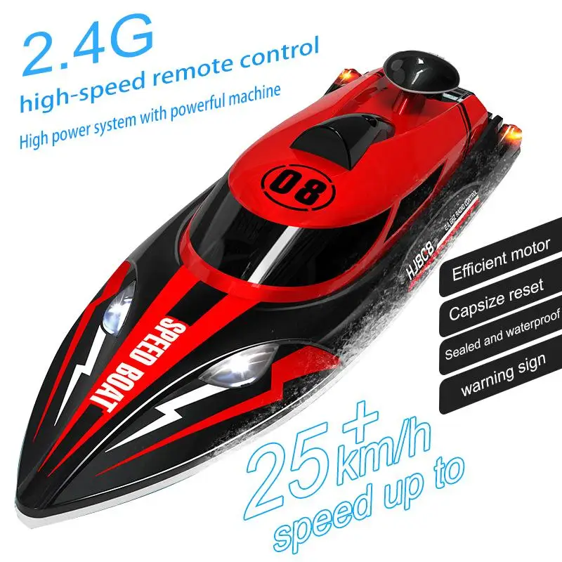 

Ultimate 2.4G Remote Control Speedboat - Experience Thrilling Water Adventures with this High-Speed Remote Control Boat