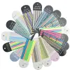 18 Packs  Transparent Sticky Notes Self-Adhesive Reading Book Annotation Notepad Bookmarks Memo Pad Index Tabs Cute 6