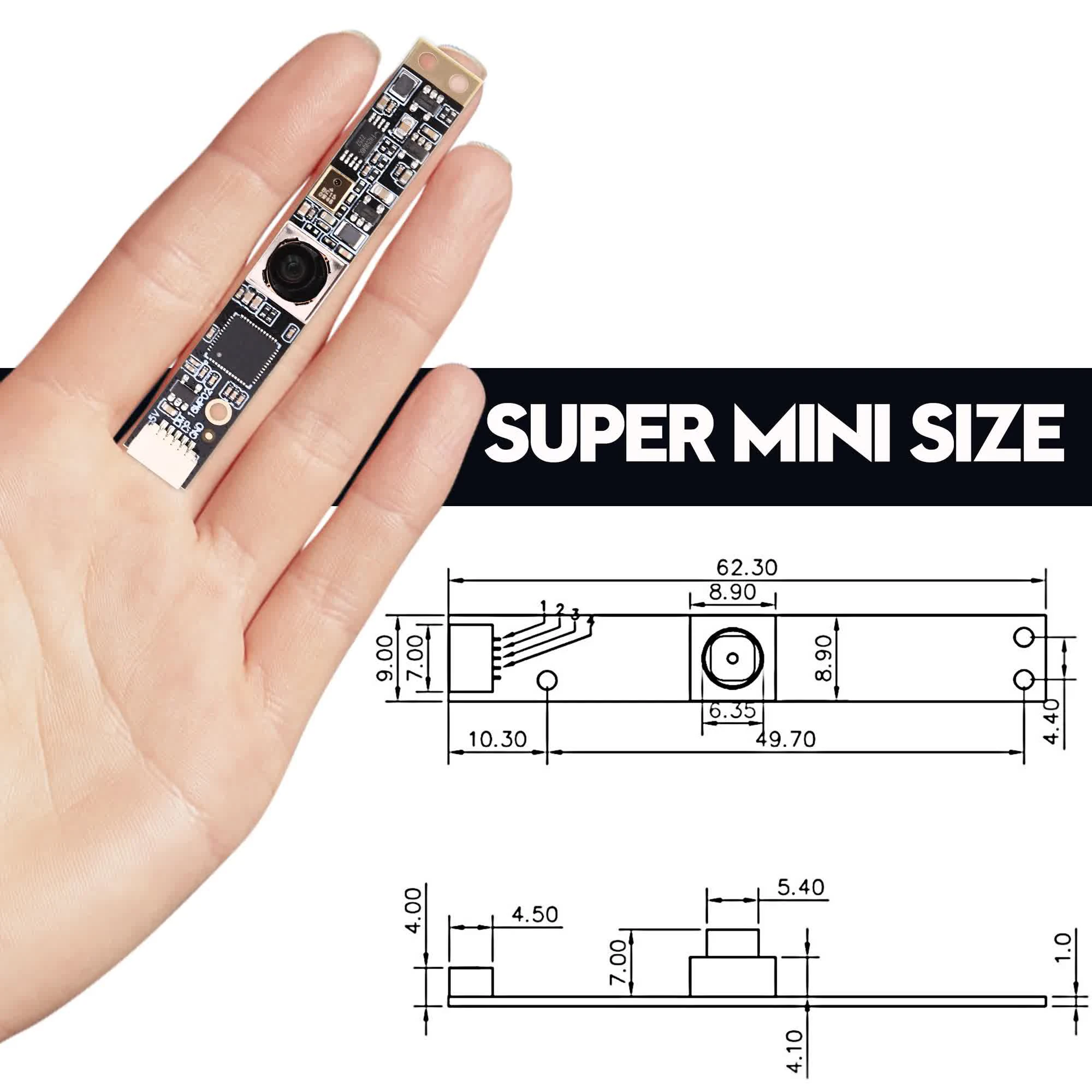 SVPRO 자동 초점 USB 카메라 모듈 내시경 MX298 미니 보드, 은행 장비, 비디오 문짝 휴대폰용, 16MP, 4656x3496