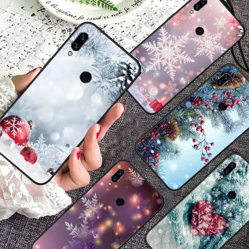 Merry Christmas Winter Tree New Yearphone Case Per Xiaomi Redmi Note 12 11 7 8 9 10 E S I T X Note Ultra X3 Pro 5G 4G