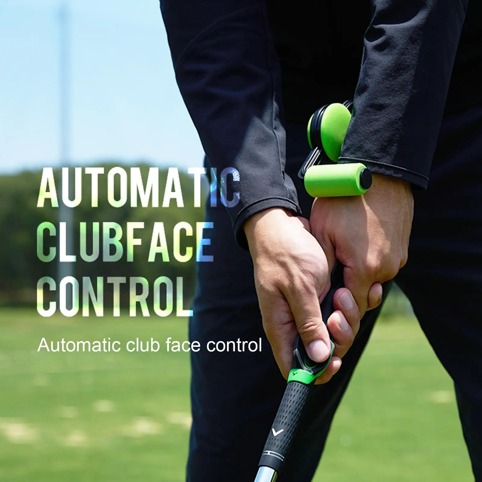 Golf Swing Grip Postures Trainer Square Training Control Tool Instant Feel-Based Feedback Swing Tool Putter Hand Grip Correction