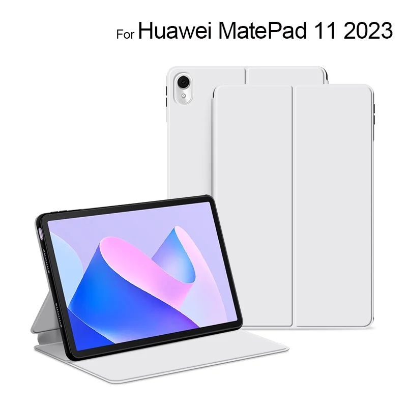 

Case For Huawei MatePad 11 2023 DBR-W00 DBR-W10 11 inch Slim Magnetic Smart PU Leather Folding Stand Cover For MatePad 11 2023