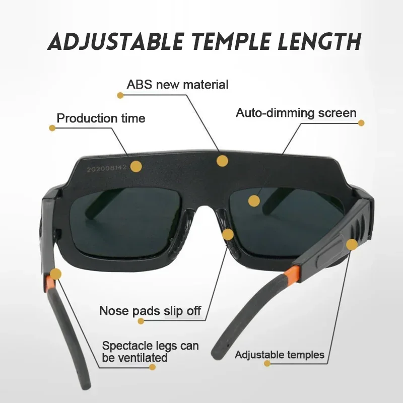 Automatic Dimming Welding Glasses Argon Arc Welding Solar Goggles Special Anti-glare Tools for Welders,welding glasses