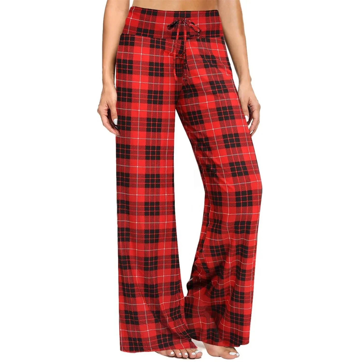 Red and black plaid