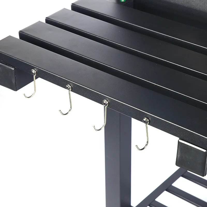 Household Charcoal Barbecue Grill Patio Rack Thickened Courtyard Large Outdoor Black Carbon Steel Professional grill