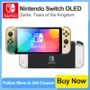 Nintendo Switch OLED Zelda Tears of the Kingdom Handheld Game Console for TV Tabletop and Handheld Game Mode 100% Original 1