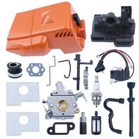 Cylinder Cover Carburetor Ignition Coil For Stihl MS180 MS170 018 017 Tune-up Kit Air Filter Housing Chainsaw Spare Parts 1
