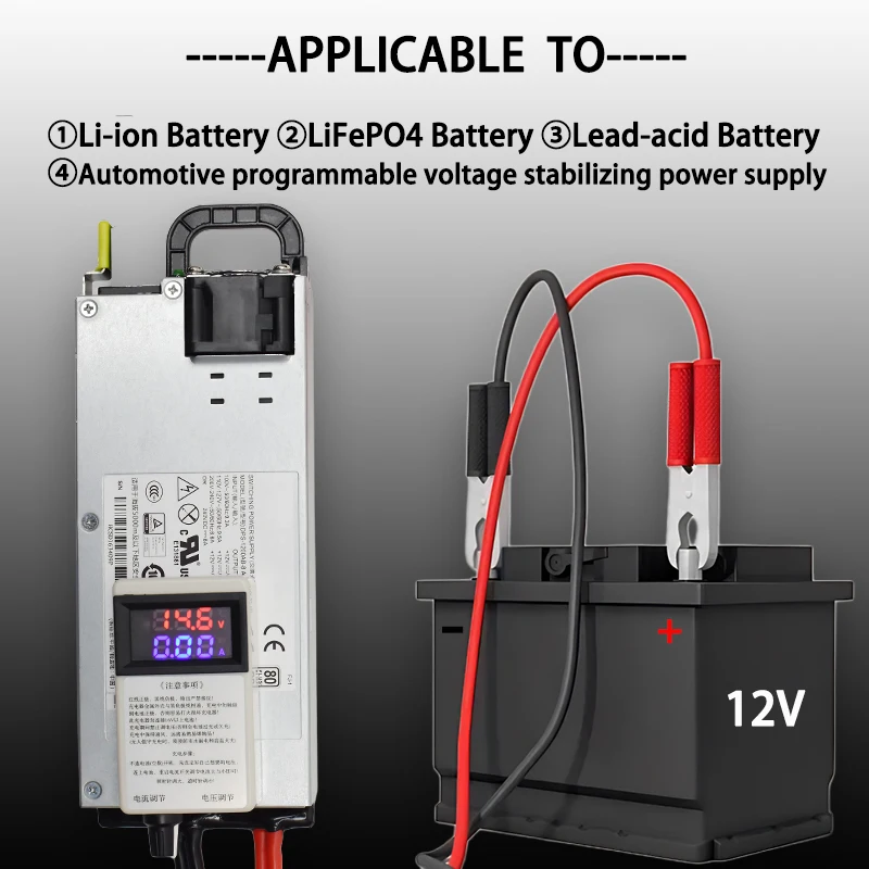 Chargeur RC 100A Anderson 120A avec prise EU/UK/US/AU