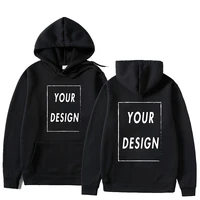 Votre propre Design marque Logo/image personnalisée partout hommes femmes sweat à capuche bricolage sweat à capuche décontracté à la mode nouveau 5
