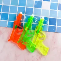 1 PCS 2023 Novelty Rubber Band Hand Pull Dong Dong Punch Empty Gun Childhood Memory Nostalgia Toys Gifts Punch Paper Ball Gun 1