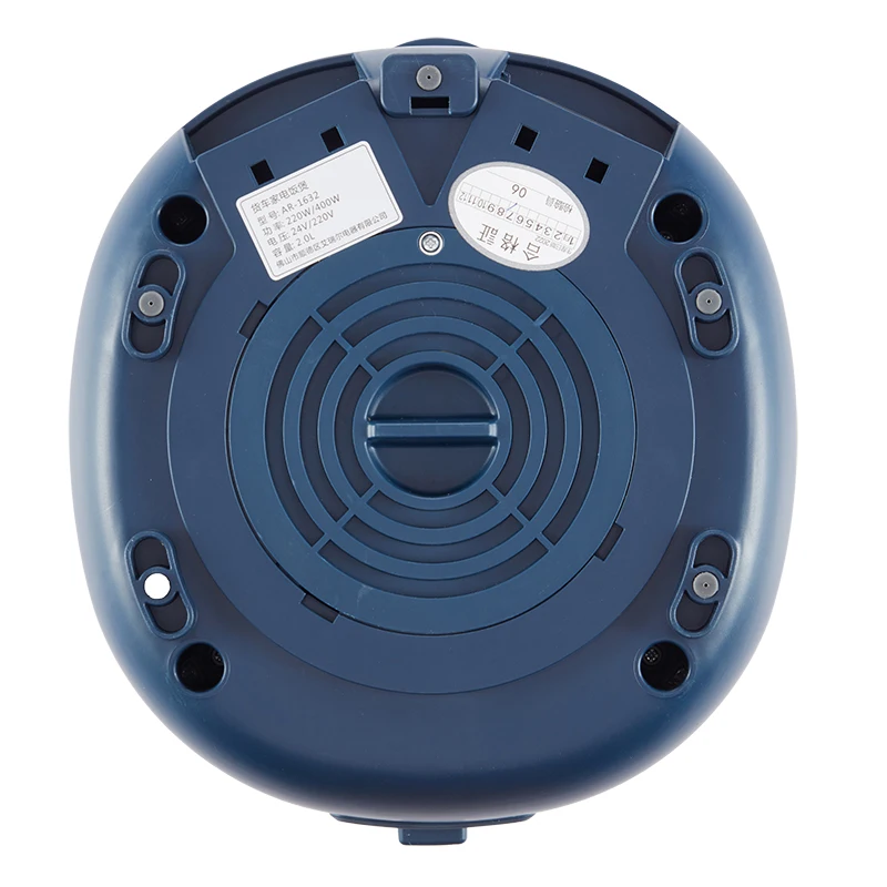 Arier Rice Cooker 2L 24V Car Truck Dual Use Mult-ifunction Electric Home Appliance for Camping Blue English Menu
