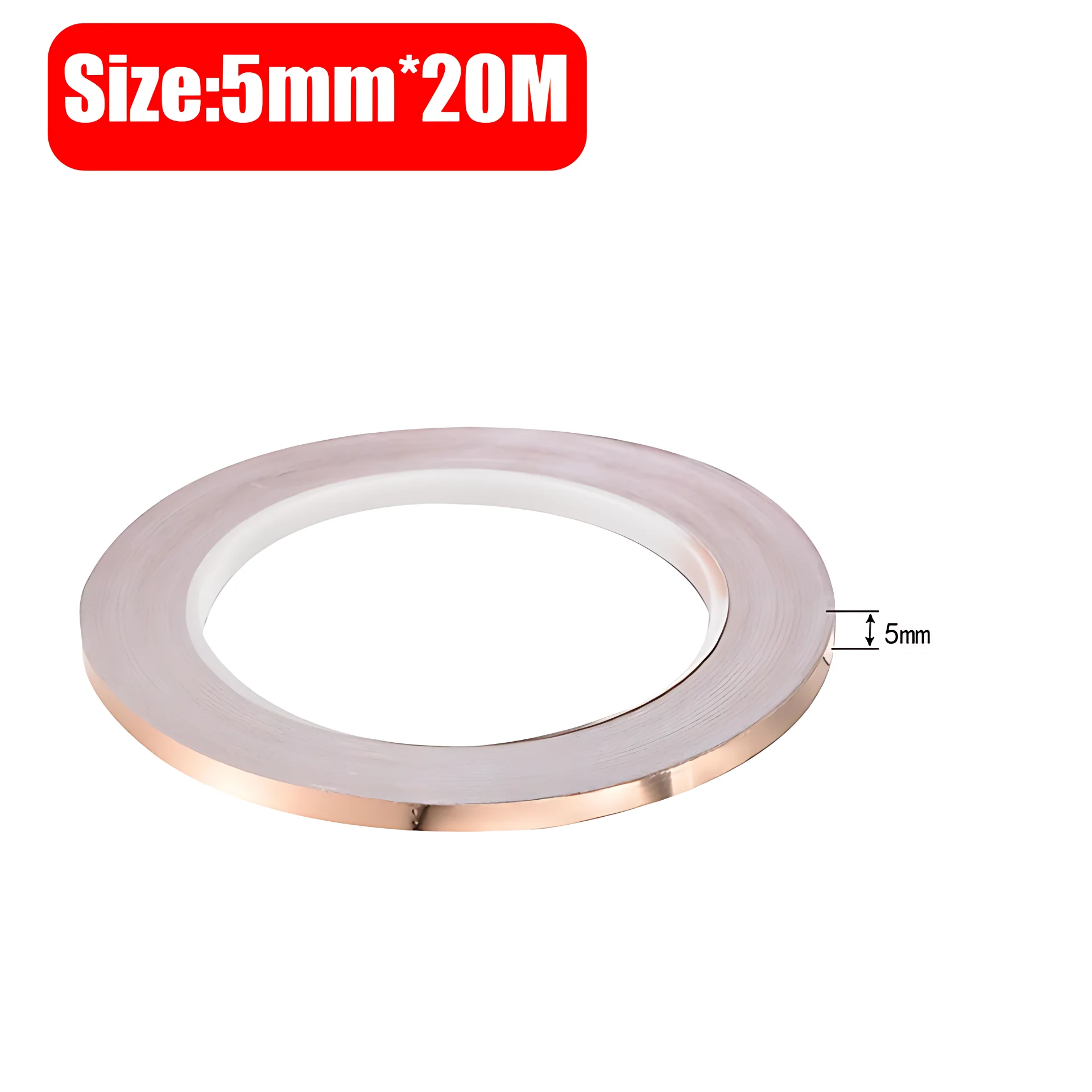 Double-Sided Conductive Copper Foil Tape for EMI Shielding and Electrical Repairs