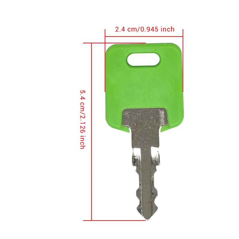Congparts 2PCS RV Key MK9901 6601 Compatible With FIC Compatible With Global Link for Bauer Motorhome Master Green CF301 Thru