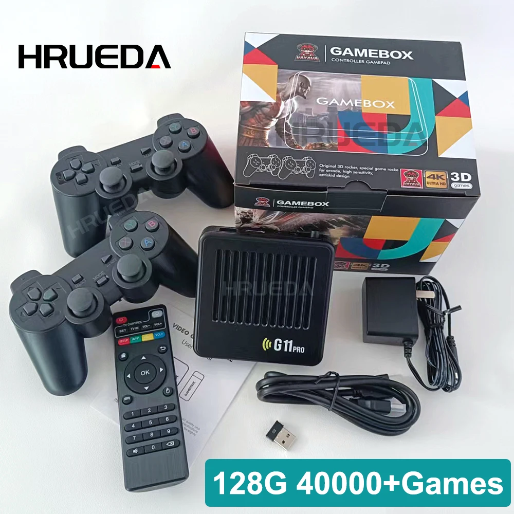 Controle Sem Fio Para Android Tv Game Box, Jogadores 2.4g Adequados Para  Console 4 Jogos - Controles De Videogame - AliExpress