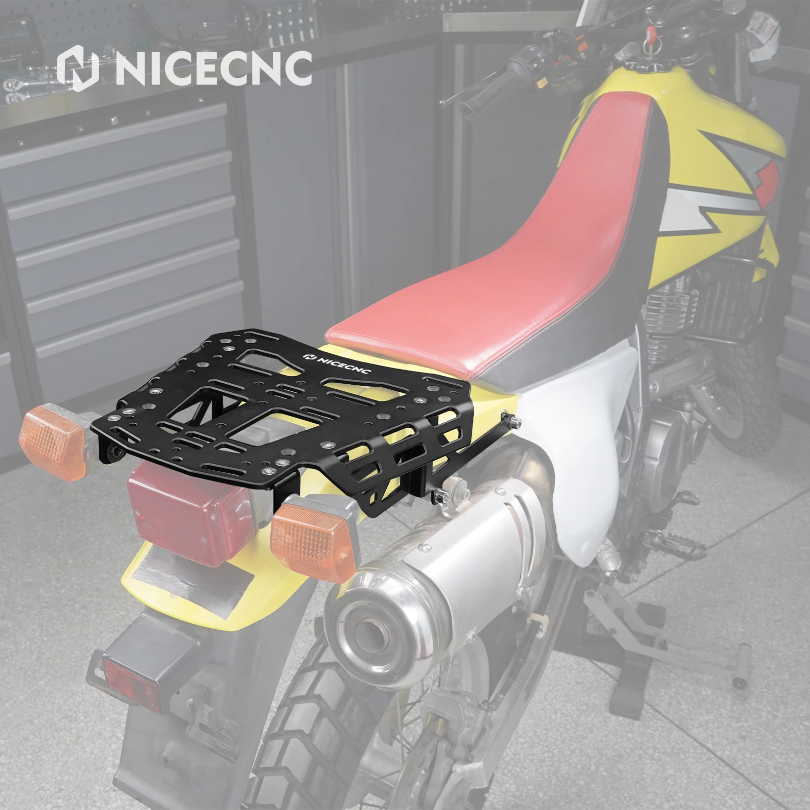 Motorcycle Rear Luggage Rack for Suzuki DR650 DR650S DR650E 1996-2022 ...