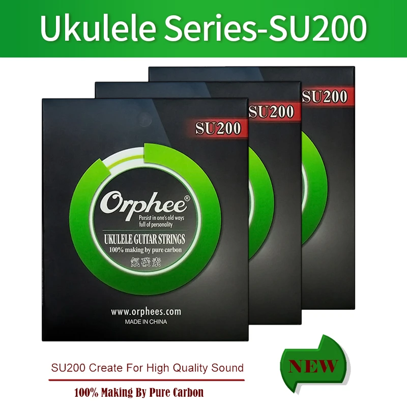 

Orphee Ukulele Strings Carbon Nylon Hybrid Production Mini Guitar Ukulele Strings 4 Strings Instruments Guitar Parts Accessories