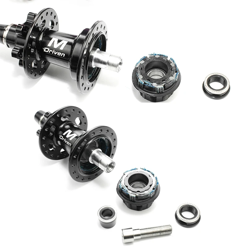 M Driven BMX Racing Nabe 110x3/8 36H mit 16T CrMo Ritzel und Sicherungsring, BMX Racing Nabe mit Spacers, BMX Teile, BMX Hinterradnabe – Detail 17
