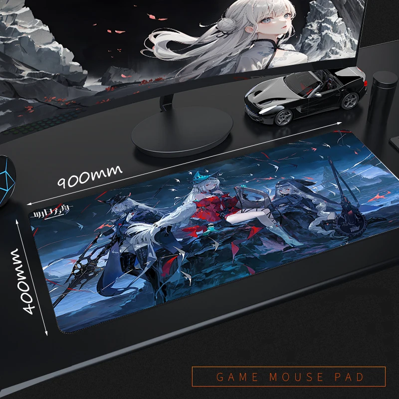 

Arknights GameTable Mat Anime Cute Mouse Mat Keyboard Mat Carpet Mouse Office Computer Mat Desktop Mat Wireless Laptop Desk Mat