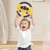 Steering Wheel Toy Creative Steering Wheel Copilot Toy Kid Pretend Educational Toys For Children Toddler Boys And Girls 2