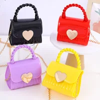 Love chain shoulder bag, lightweight mini tote, waterproof fashion crossbody bag for girls 1