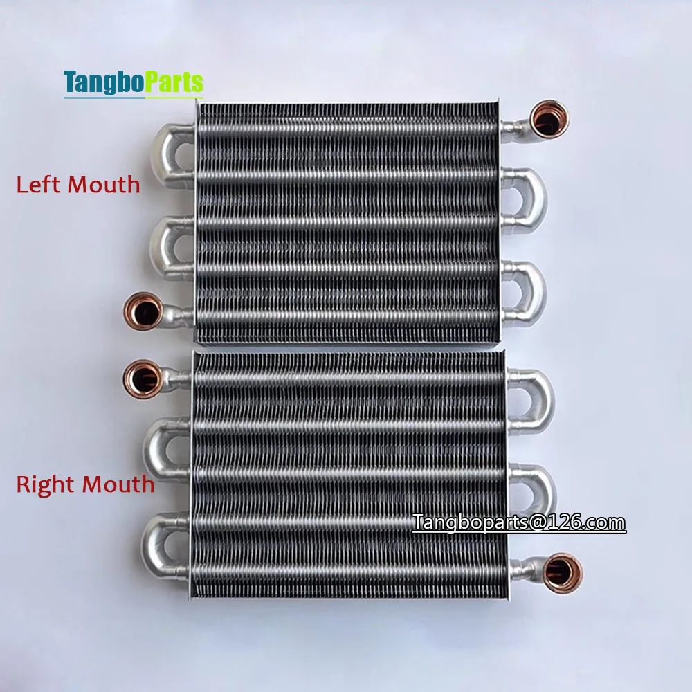 Gas Boilers Accessories Left Mouth 225mm Length Main Heat Exchanger For ESIN Viessmann Immergas Gas Boilers Gas Boiler images - 6