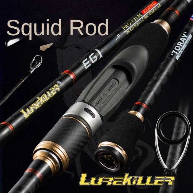 Winscraft-ultra-light fishing rod, Japan Fuji K-EGI, squid lure