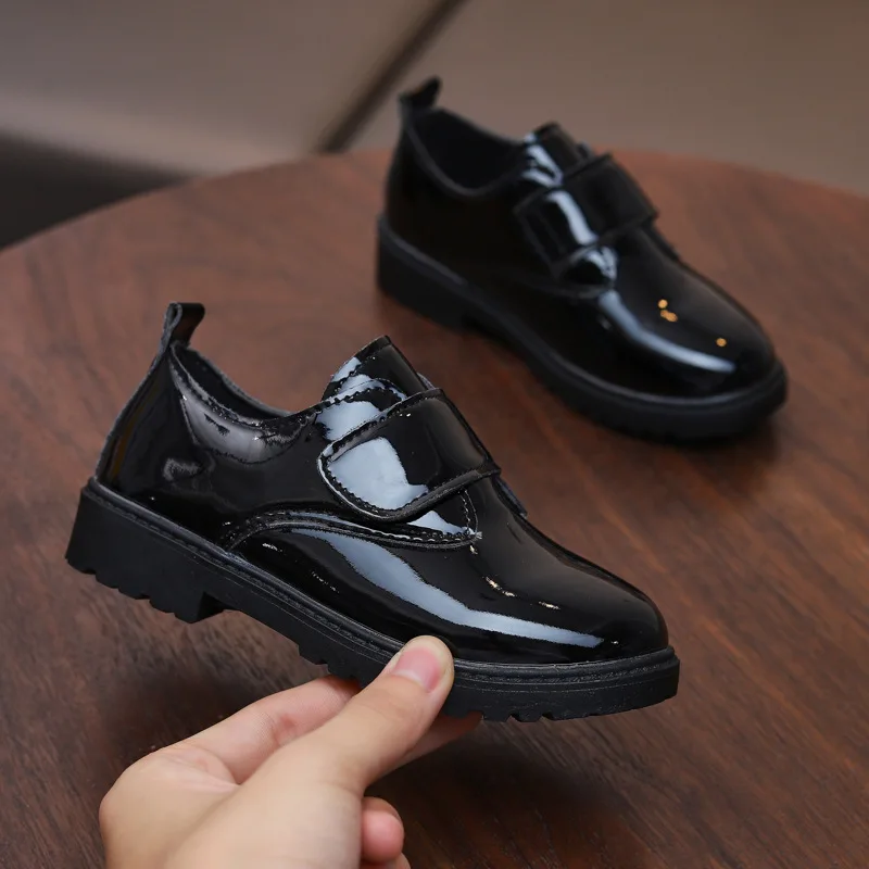 Kids British Style Children Dress Leather Shoes Baby Boy Wedding Shoes
