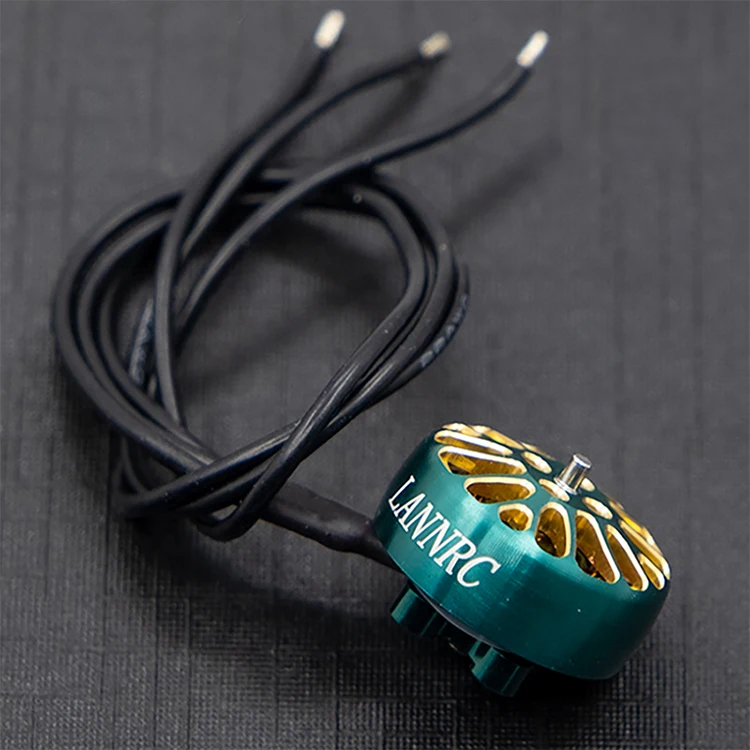 Motor LANNRC 1404, pequeña máquina transversal de cuatro ejes de 2-4 pulgadas, máquina de conductos, Huafimada 4s