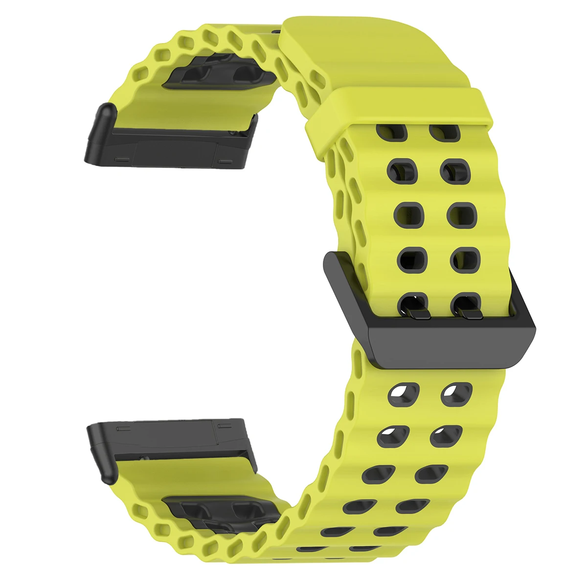 Marine Two-Tone Silicone Ocean Band - Breathable Sport Bracelet