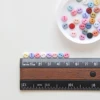 100pcs Mini Buttons 6mm Round Resin Mini Buttons Sewing Accessories Doll Clothing Button Embellishments Scrapbooking Card Decor 4