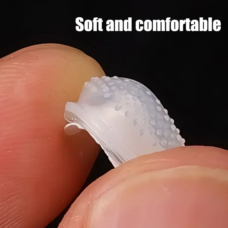 2/20PCS Silicone Glasses Nose Pads Soft Non Slip Air Cushion Nose Holder Transparent Invisible Self Adhesive Sticker Eyewear 3