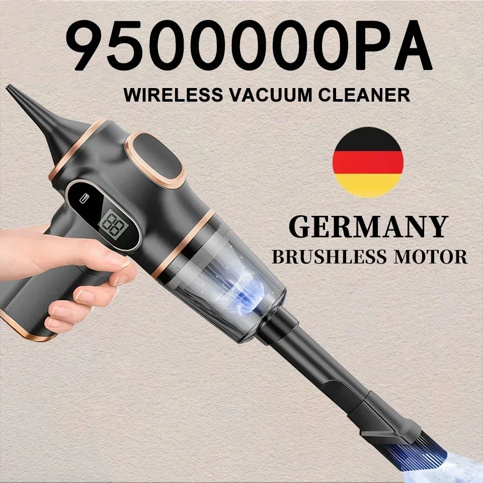 Robot Vacuum Cleaner Handheld Wireless Cordless for Home and Car