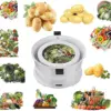 Automatic Rotating Fruit and Vegetable Peeler Electric Potato Peeler Vegetable Dehydrator Suitable for Home Kitchen Restaurant 4